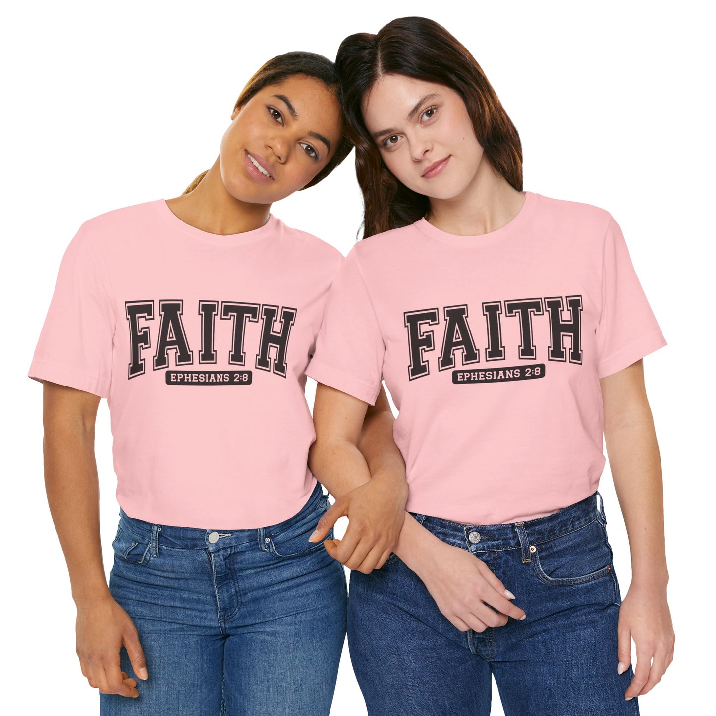 Faith Ephesians 2:8 T-Shirt — Christian Scripture Tee