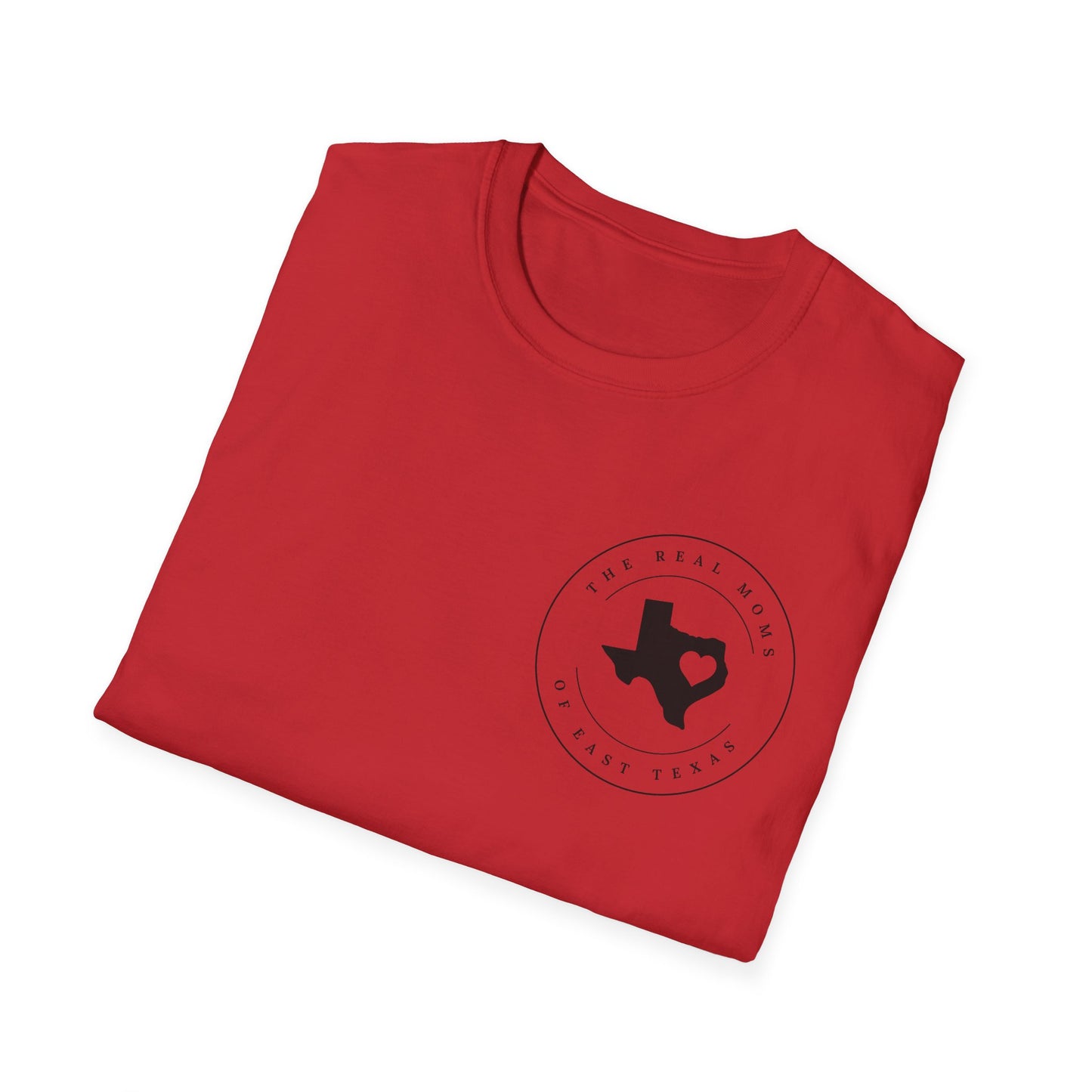 Texas Home State T-Shirt — Minimal Lone Star Outline Circle Design
