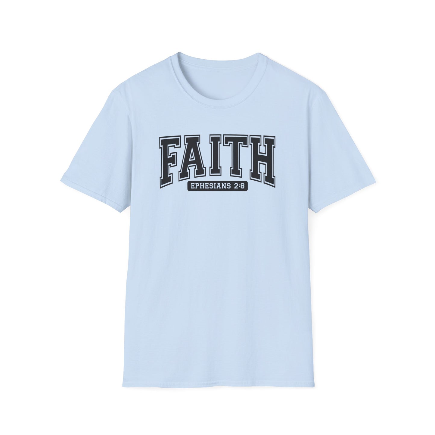 Faith Ephesians 2:8 T-Shirt — Christian Faith Graphic Tee