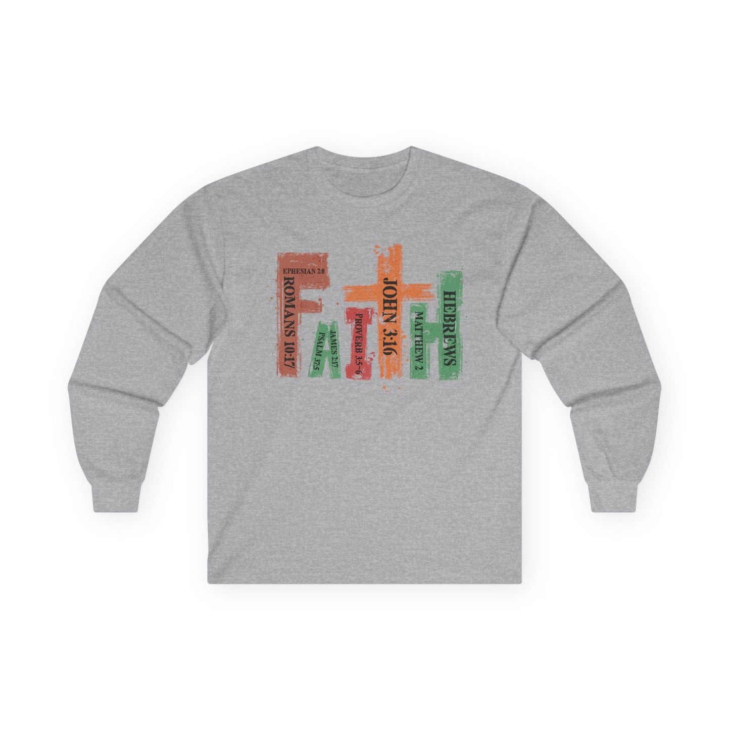 Long Sleeve Tee — Positive Christian Kids Faith Shirt