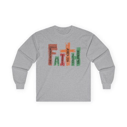 Long Sleeve Tee — Positive Christian Kids Faith Shirt