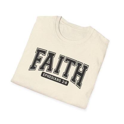 Faith Ephesians 2:8 T-Shirt — Christian Faith Graphic Tee