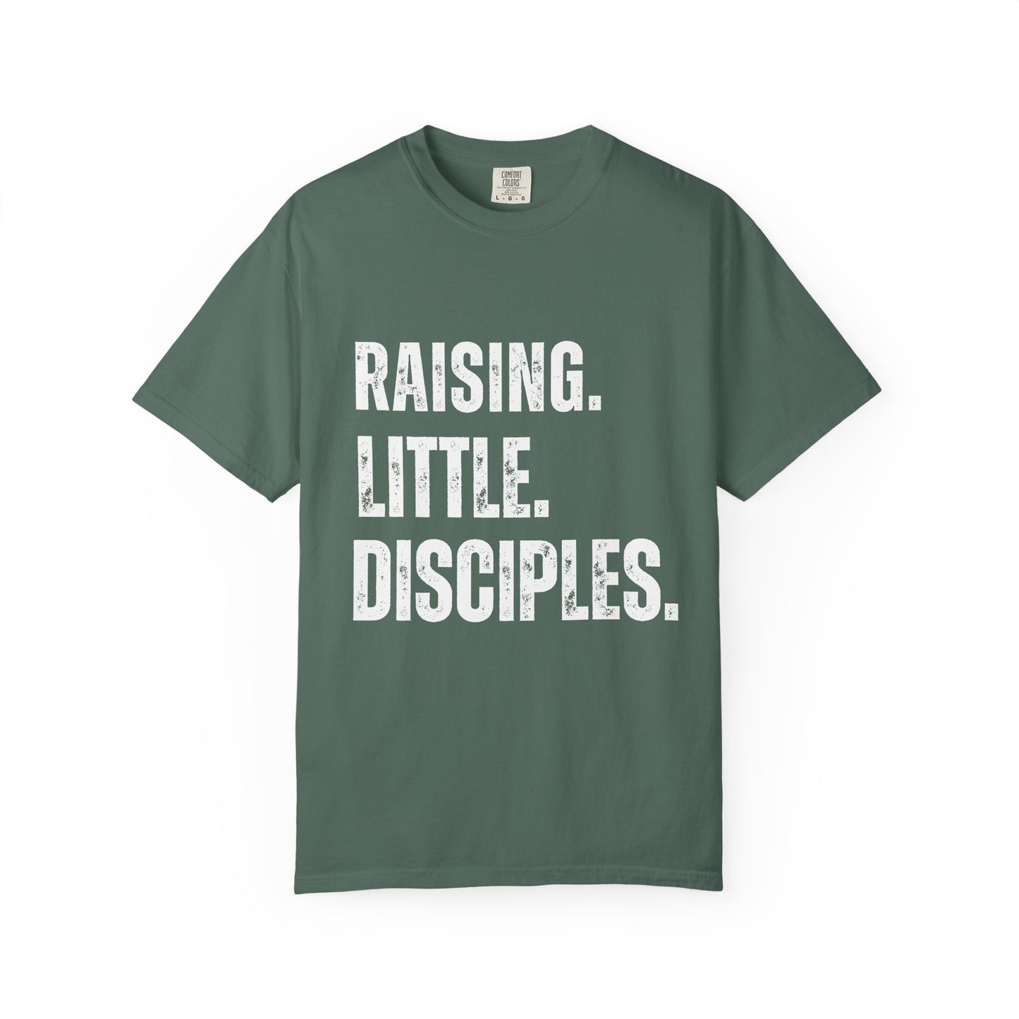 Raising Little Disciples T-Shirt — Christian Kids Ministry Tee- COMFORT COLOR
