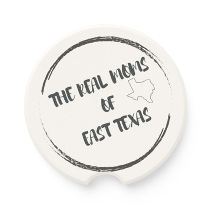 Soapstone Car Coaster — “The Real Moms of East Texas” Car Cup Holder Coaster