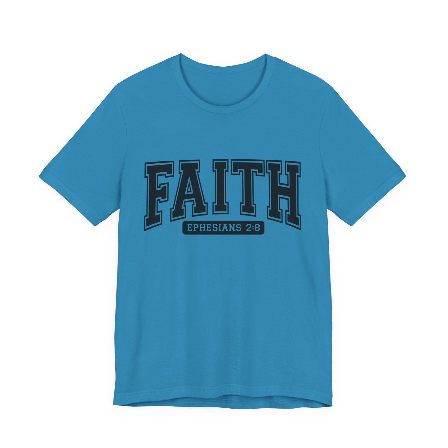 Faith Ephesians 2:8 T-Shirt — Christian Scripture Tee