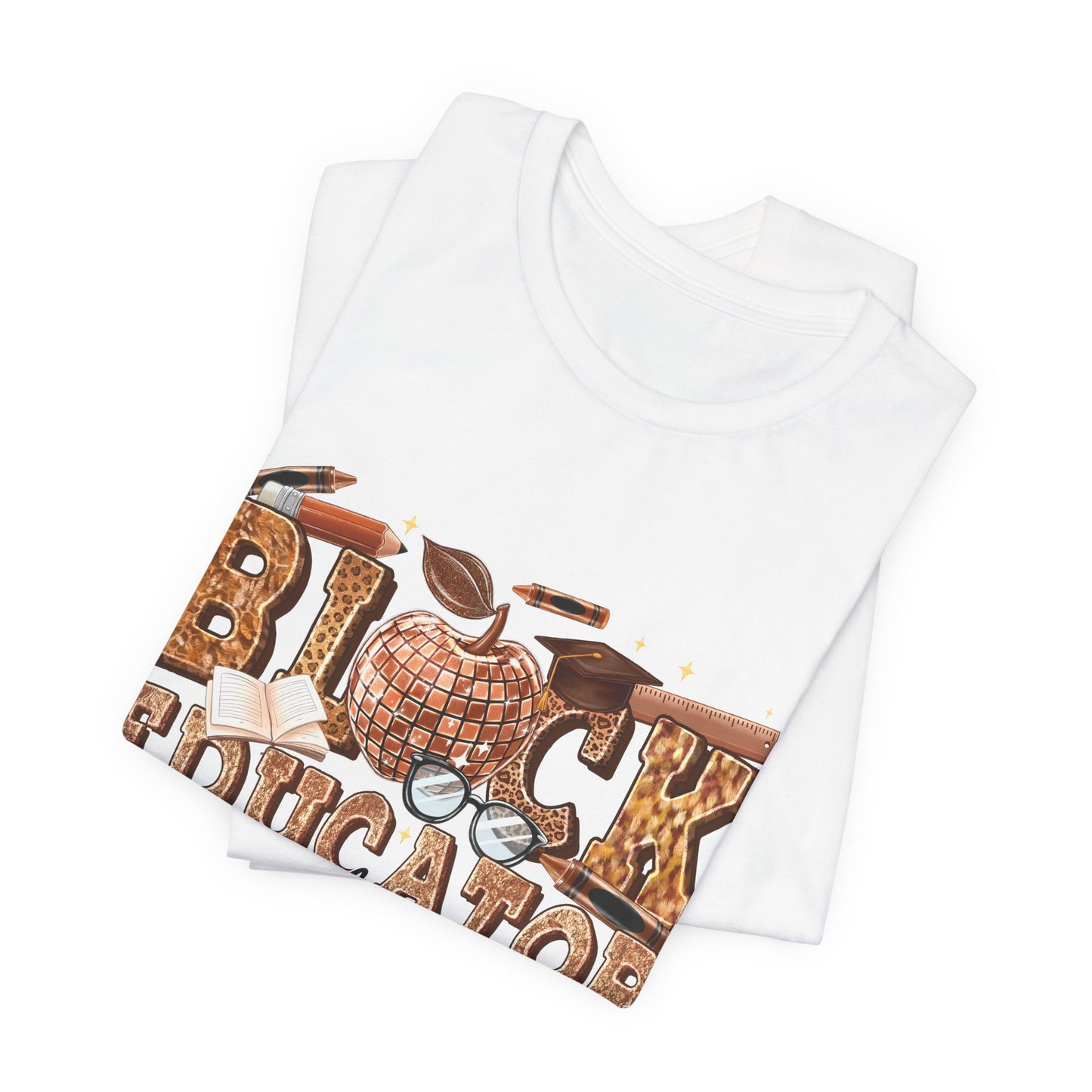 Black Educator T-Shirt — "By Popular Demand" Teacher Appreciation Tee