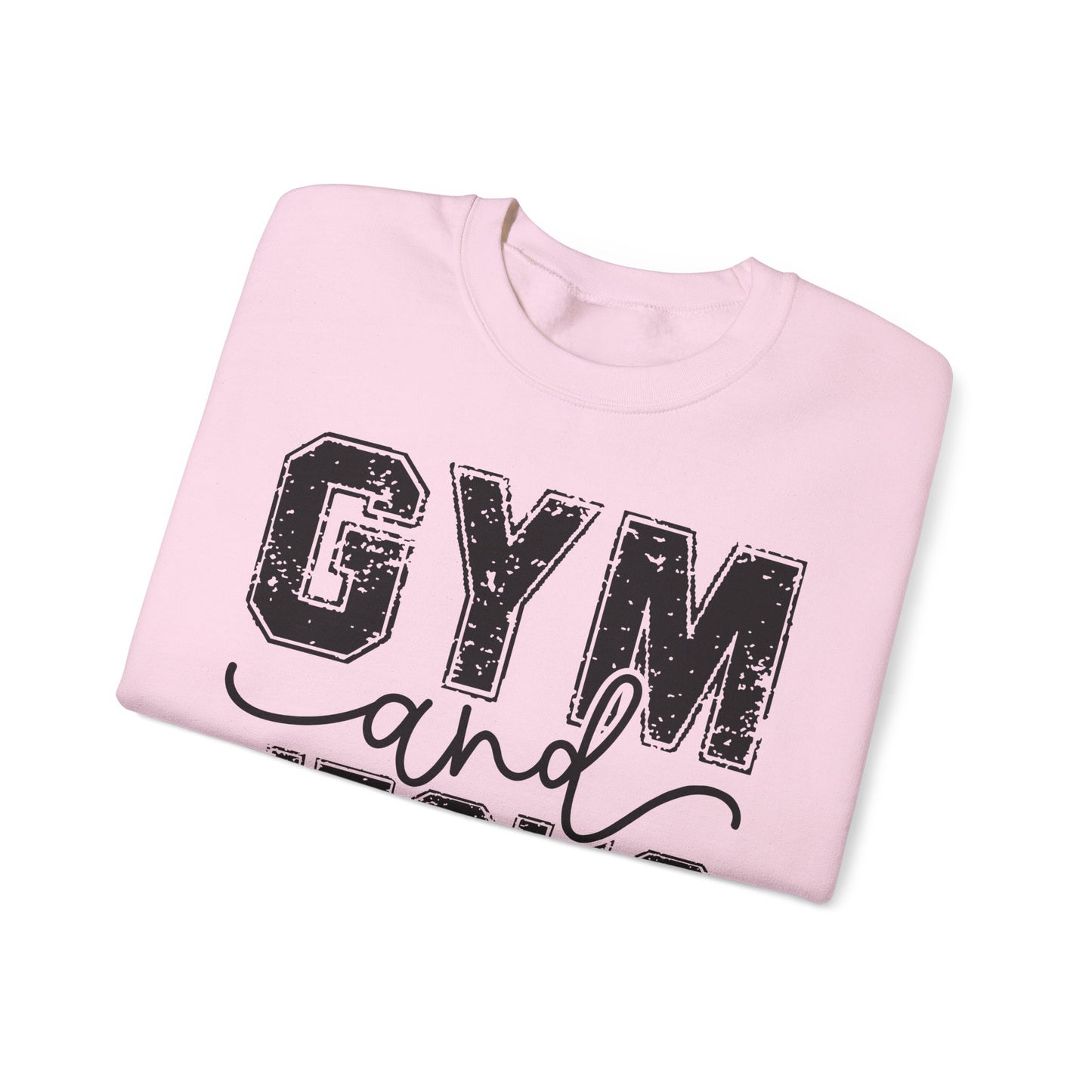 Gym and Jesus Sweatshirt — Faith & Fitness Crewneck