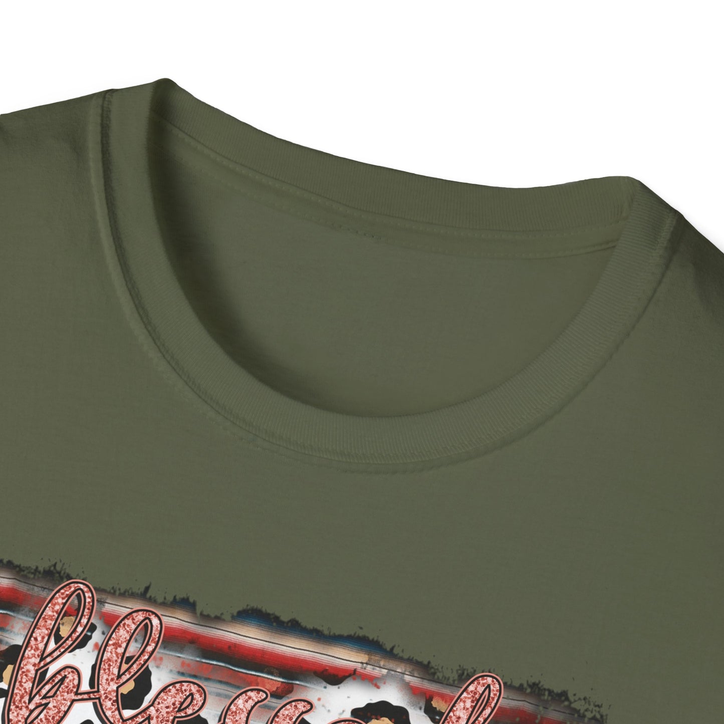 T-Shirt — 'Mama' Leopard & Floral Graphic Tee