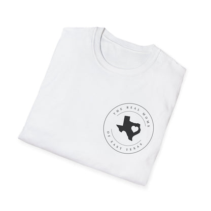 Texas Home State T-Shirt — Minimal Lone Star Outline Circle Design