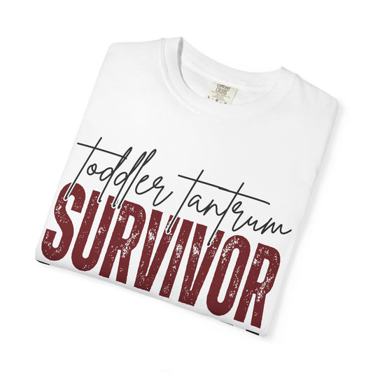 Toddler Tantrum Survivor T-Shirt -Comfort Colors