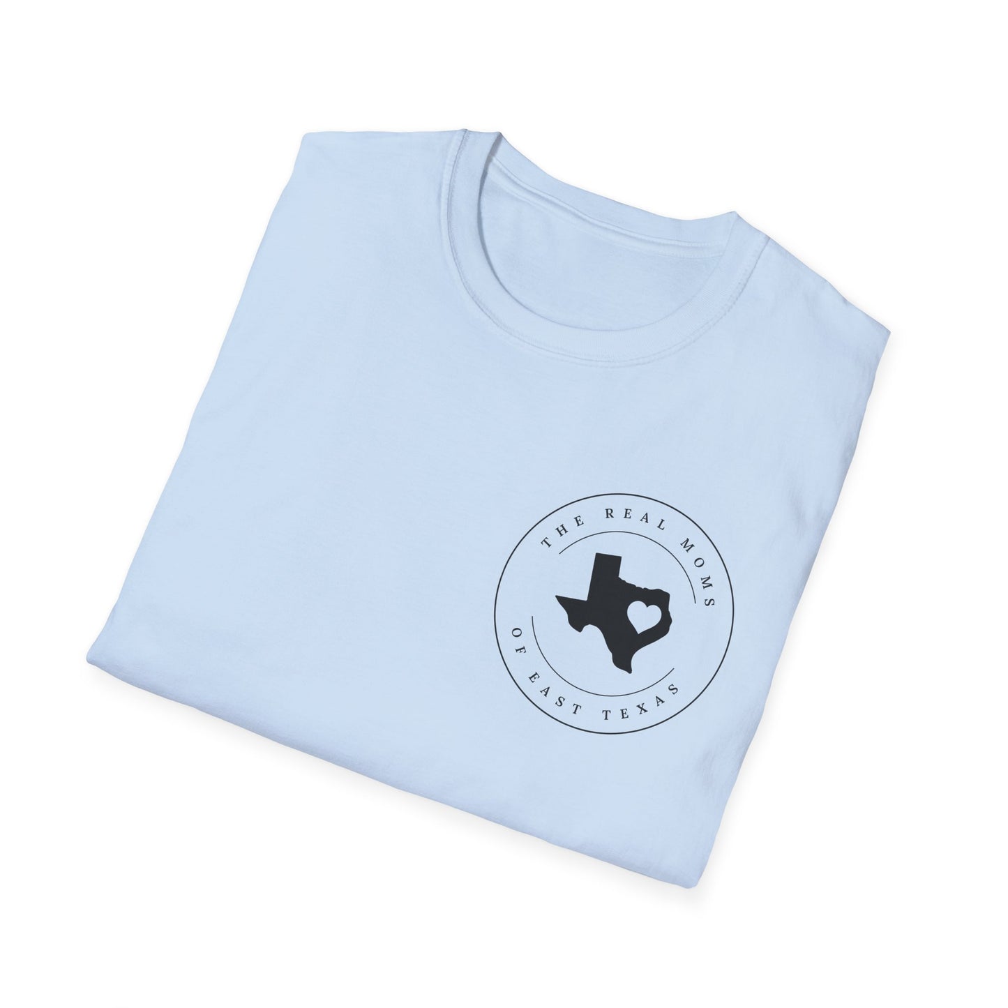 Texas Home State T-Shirt — Minimal Lone Star Outline Circle Design