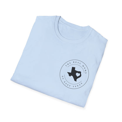 Texas Home State T-Shirt — Minimal Lone Star Outline Circle Design