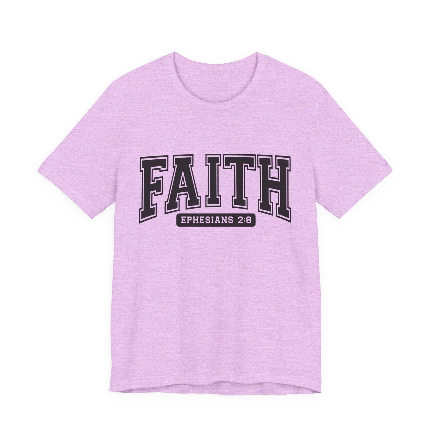 Faith Ephesians 2:8 T-Shirt — Christian Scripture Tee