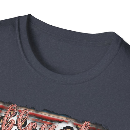 T-Shirt — 'Mama' Leopard & Floral Graphic Tee
