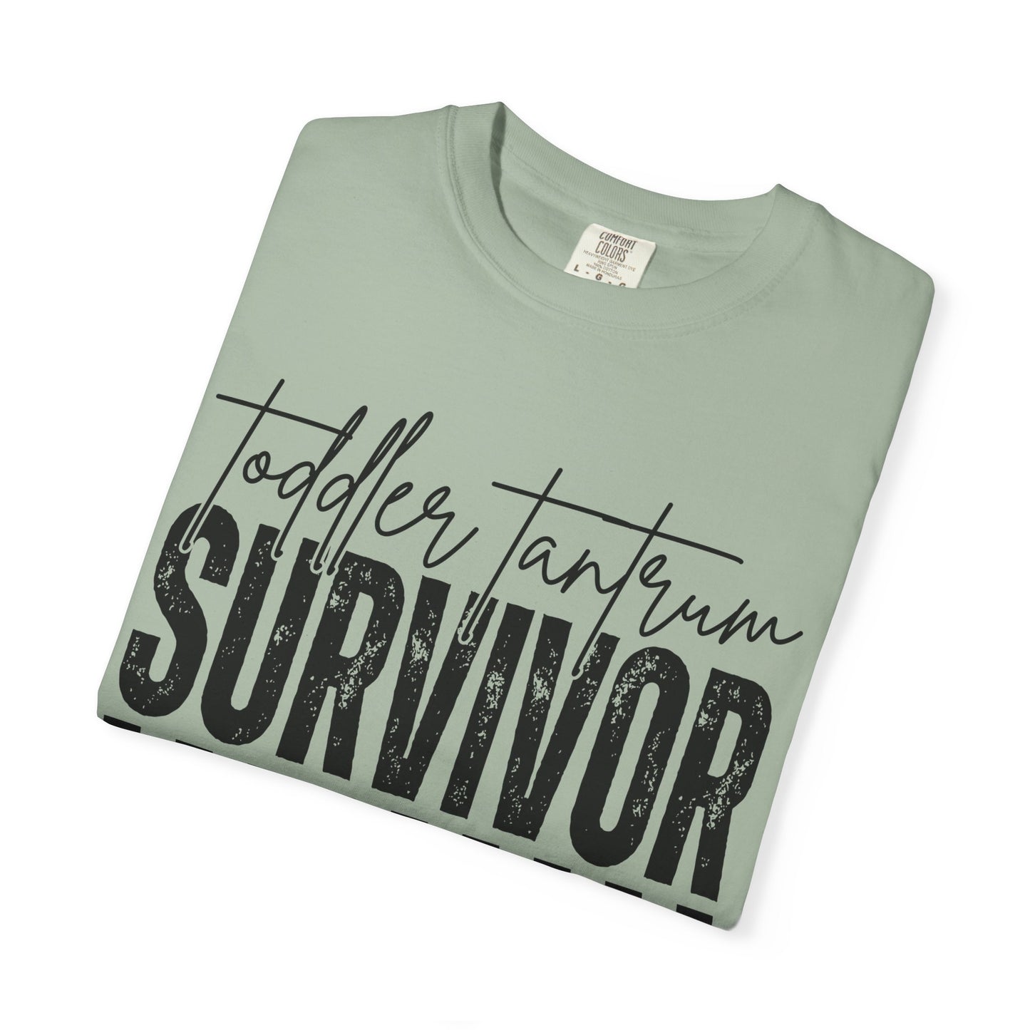 Toddler Tantrum Survivor T-Shirt -Comfort Colors