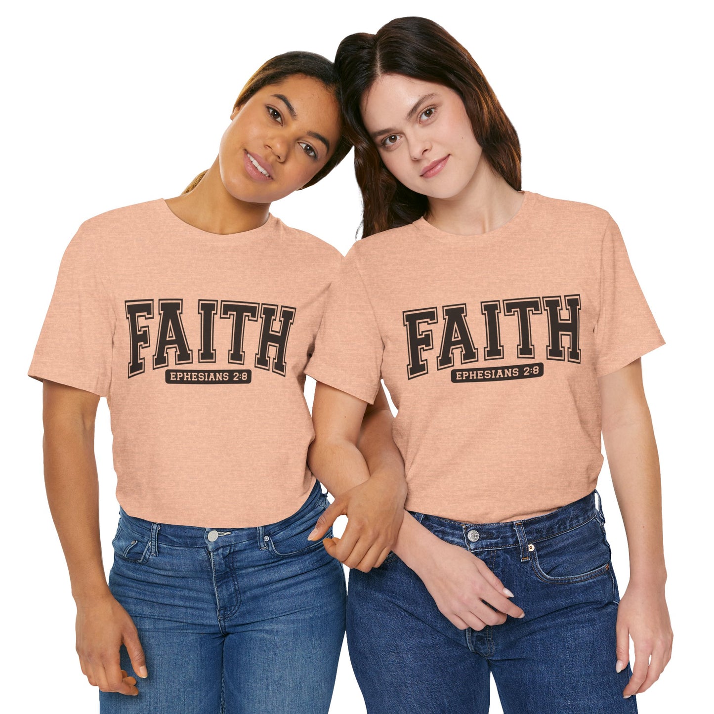 Faith Ephesians 2:8 T-Shirt — Christian Scripture Tee