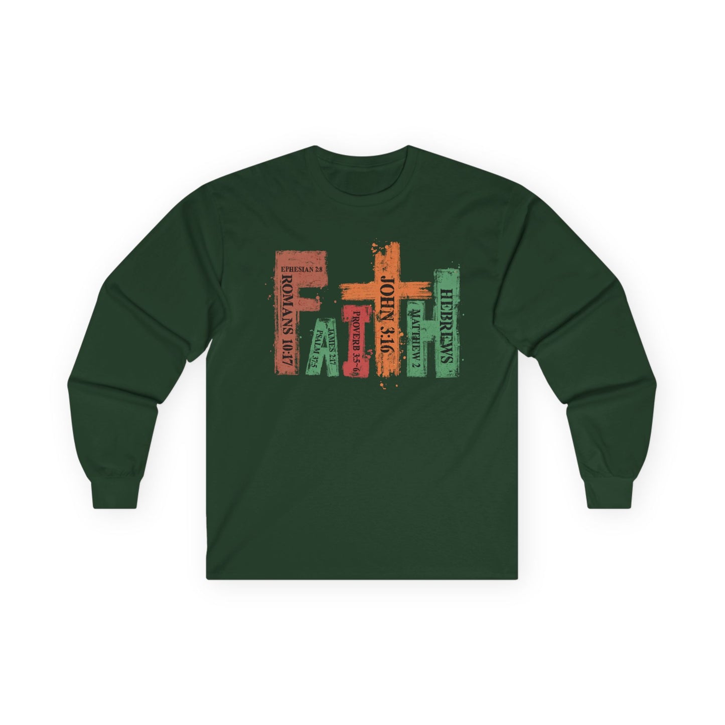 Long Sleeve Tee — Positive Christian Kids Faith Shirt