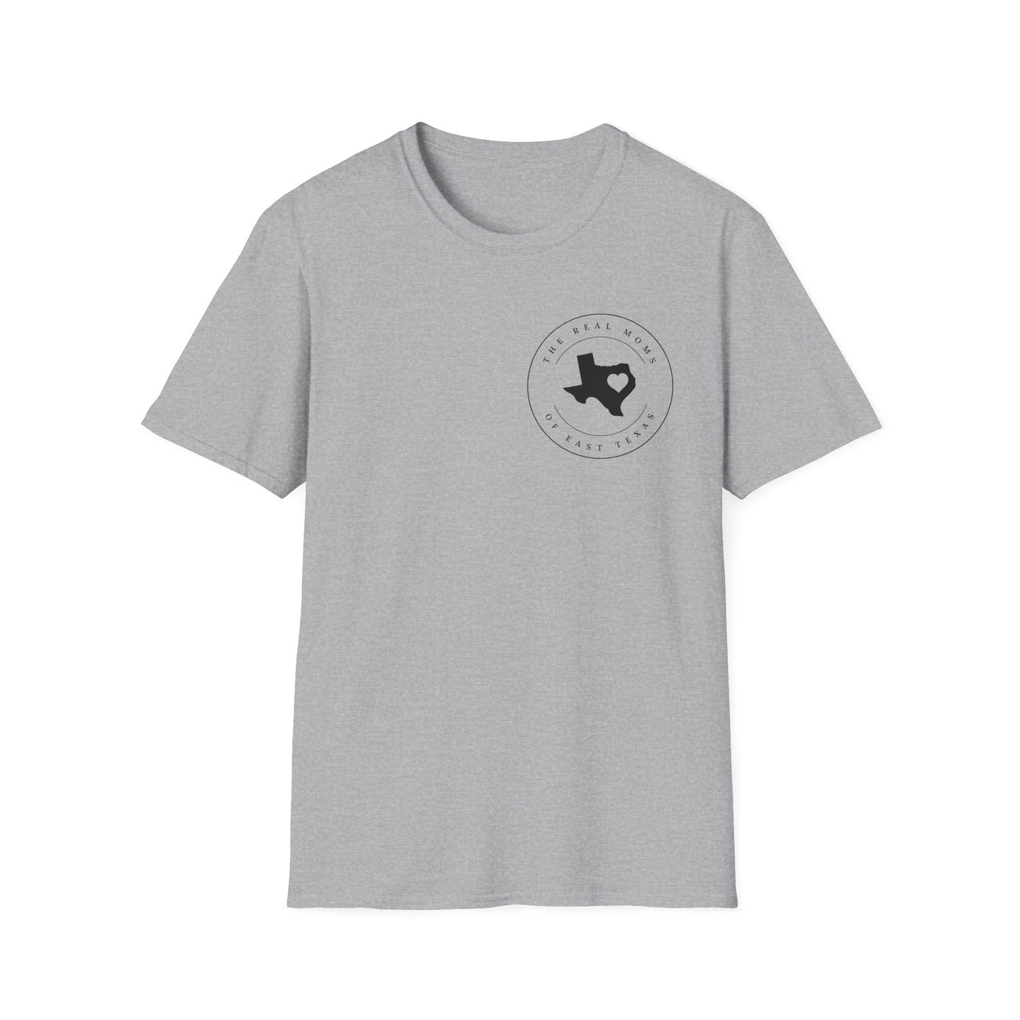 Texas Home State T-Shirt — Minimal Lone Star Outline Circle Design