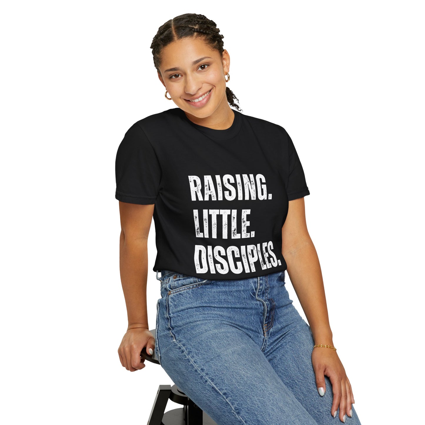 Raising Little Disciples T-Shirt — Christian Kids Ministry Tee- COMFORT COLOR