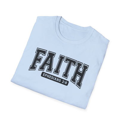 Faith Ephesians 2:8 T-Shirt — Christian Faith Graphic Tee