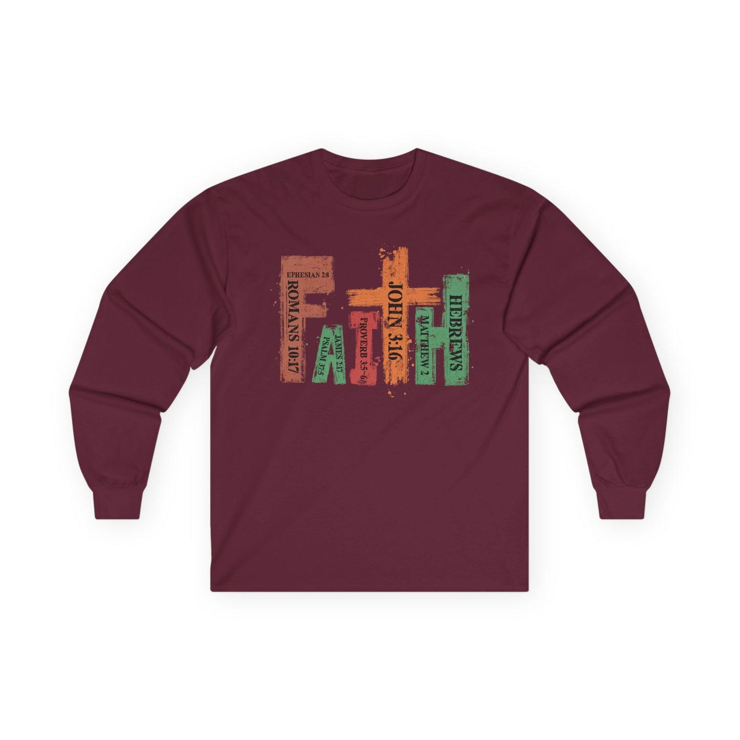 Long Sleeve Tee — Positive Christian Kids Faith Shirt