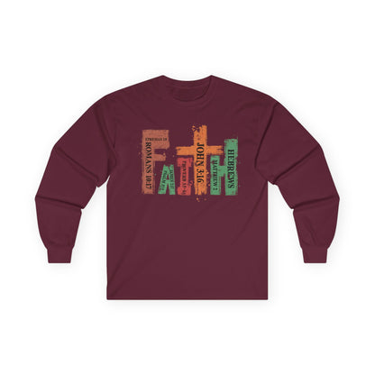 Long Sleeve Tee — Positive Christian Kids Faith Shirt