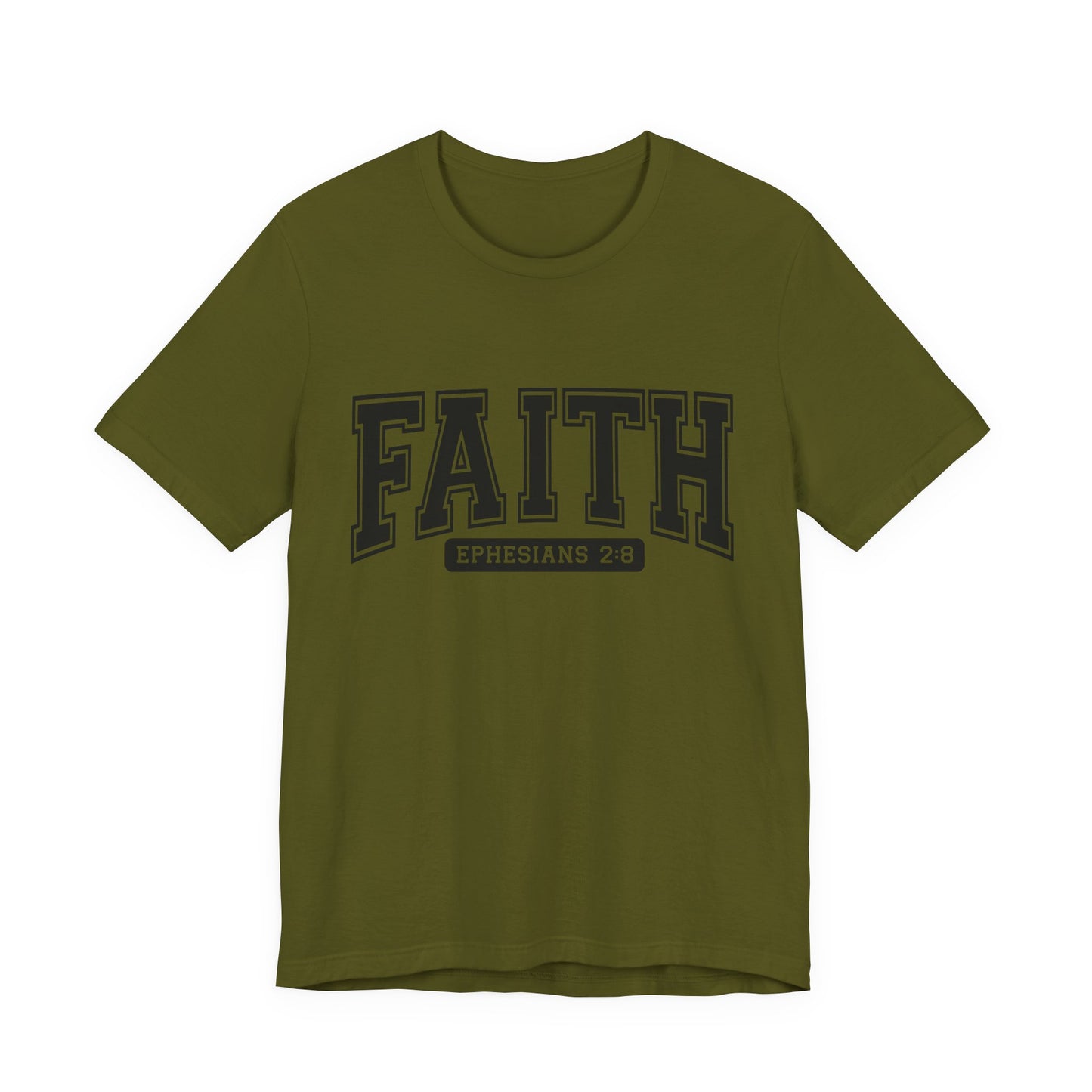 Faith Ephesians 2:8 T-Shirt — Christian Scripture Tee