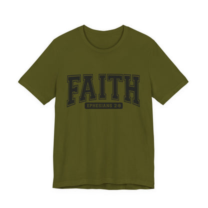 Faith Ephesians 2:8 T-Shirt — Christian Scripture Tee