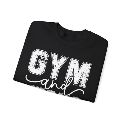 Gym and Jesus Sweatshirt — Faith & Fitness Crewneck
