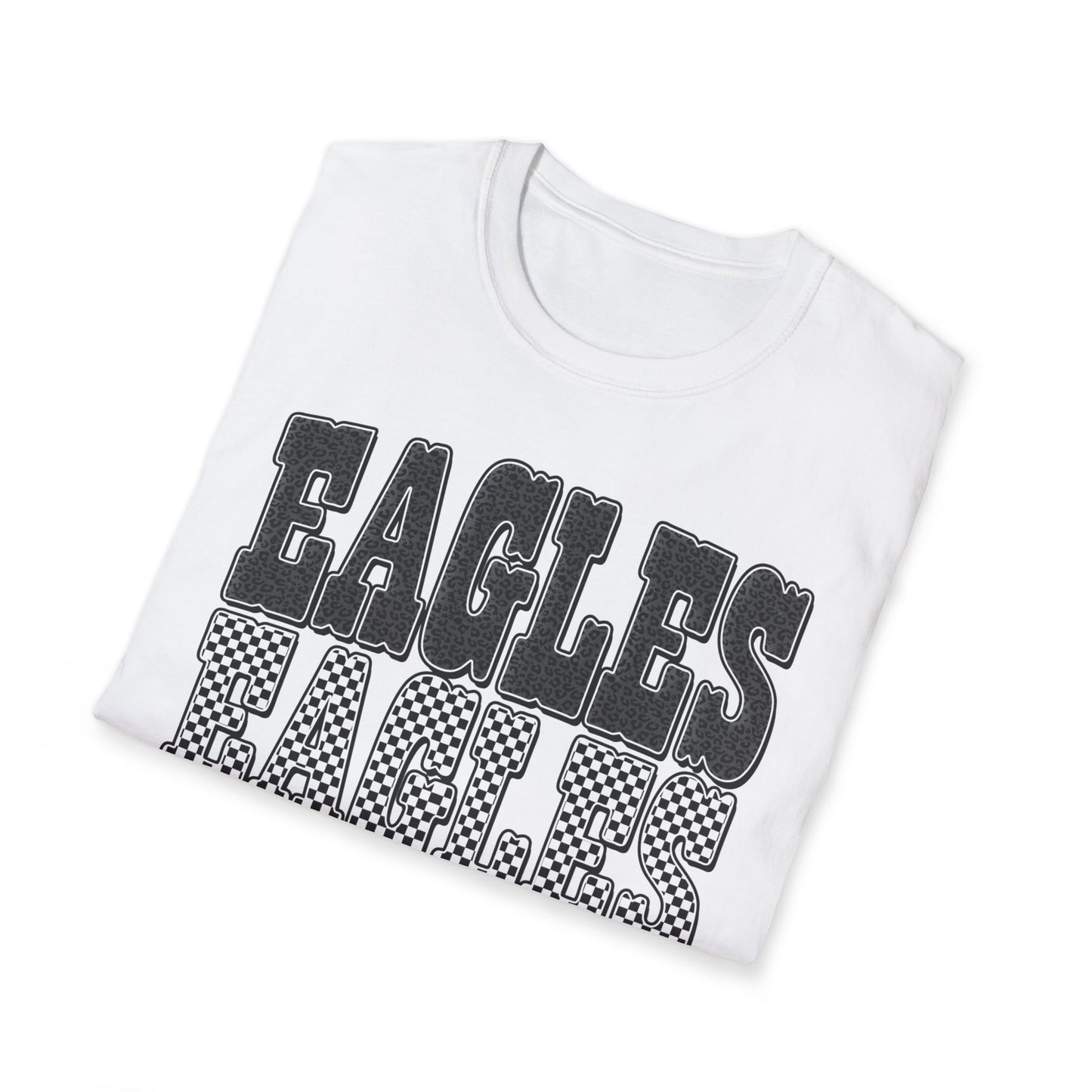 Eagles Retro Stack T-Shirt — Vintage Varsity Graphic Tee
