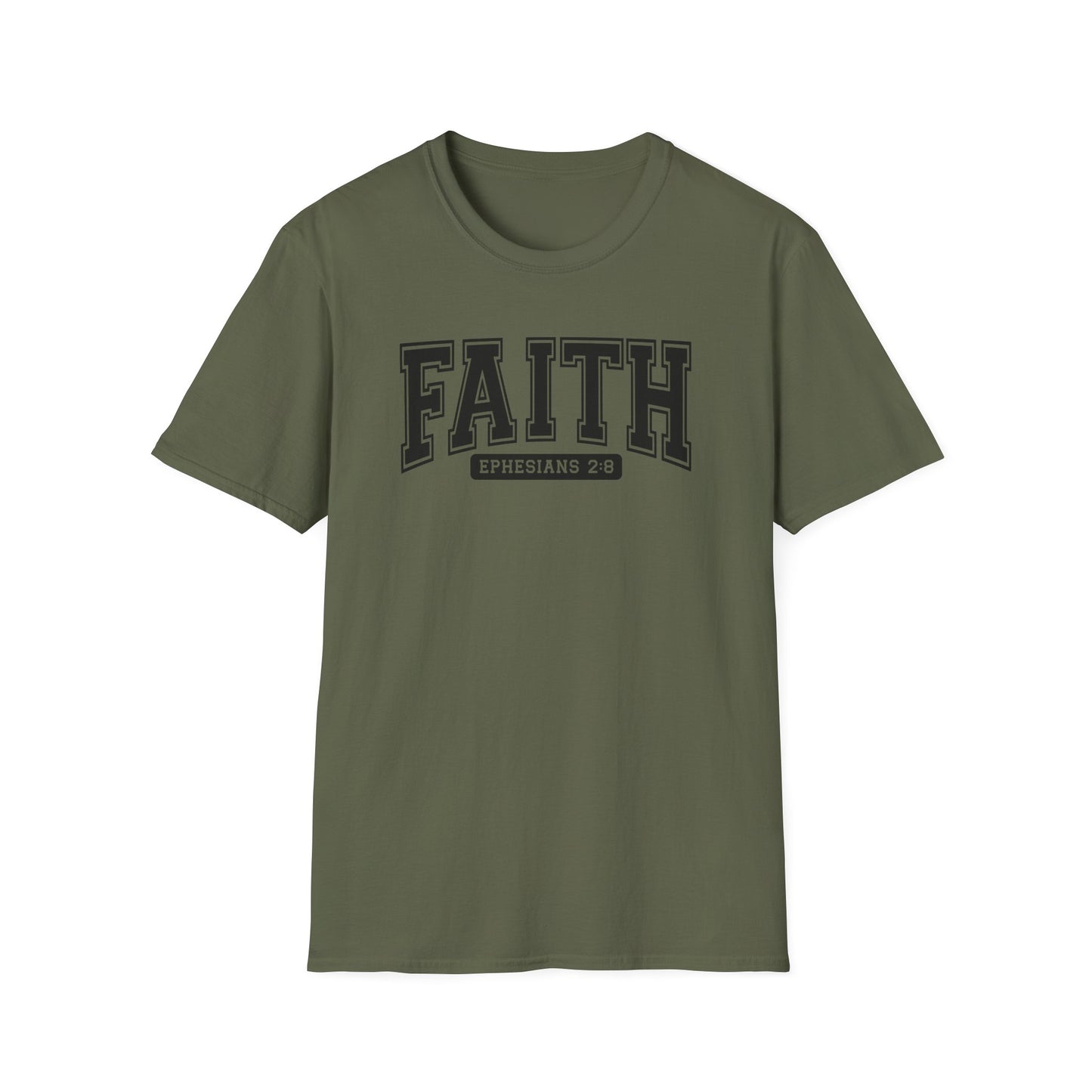 Faith Ephesians 2:8 T-Shirt — Christian Faith Graphic Tee