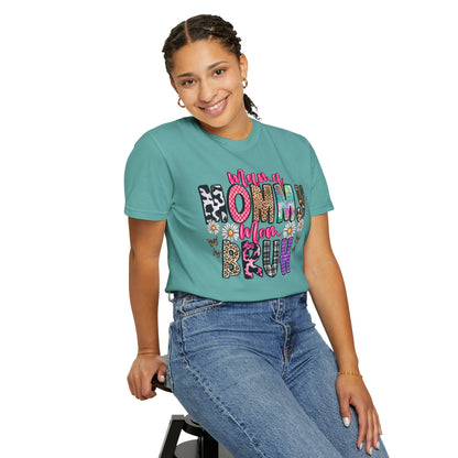 Unisex Garment-Dyed T-shirt- COMFORT COLORS