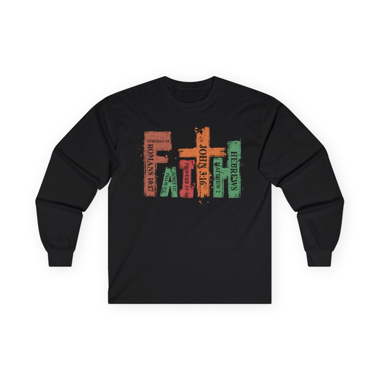 Long Sleeve Tee — Positive Christian Kids Faith Shirt