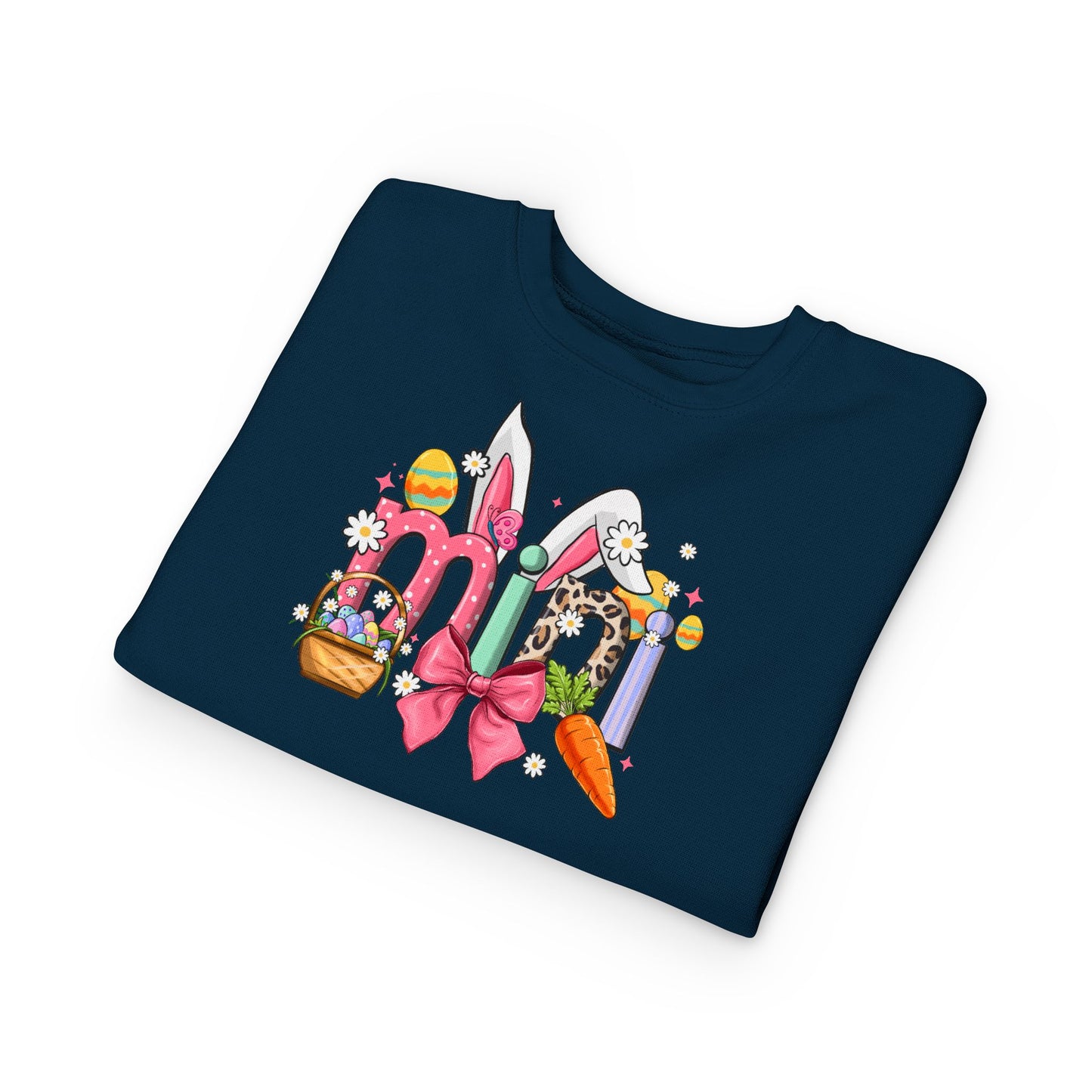 Easter Bunny Toddler Sweatshirt — Cute Spring Egg Hunt Graphic