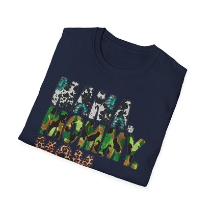 Mama, Mommy, Mom, Bruh. T‑Shirt — Mom Nickname Shirt for Mother’s Day