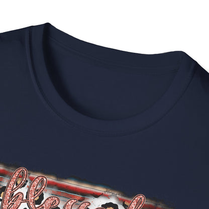 T-Shirt — 'Mama' Leopard & Floral Graphic Tee