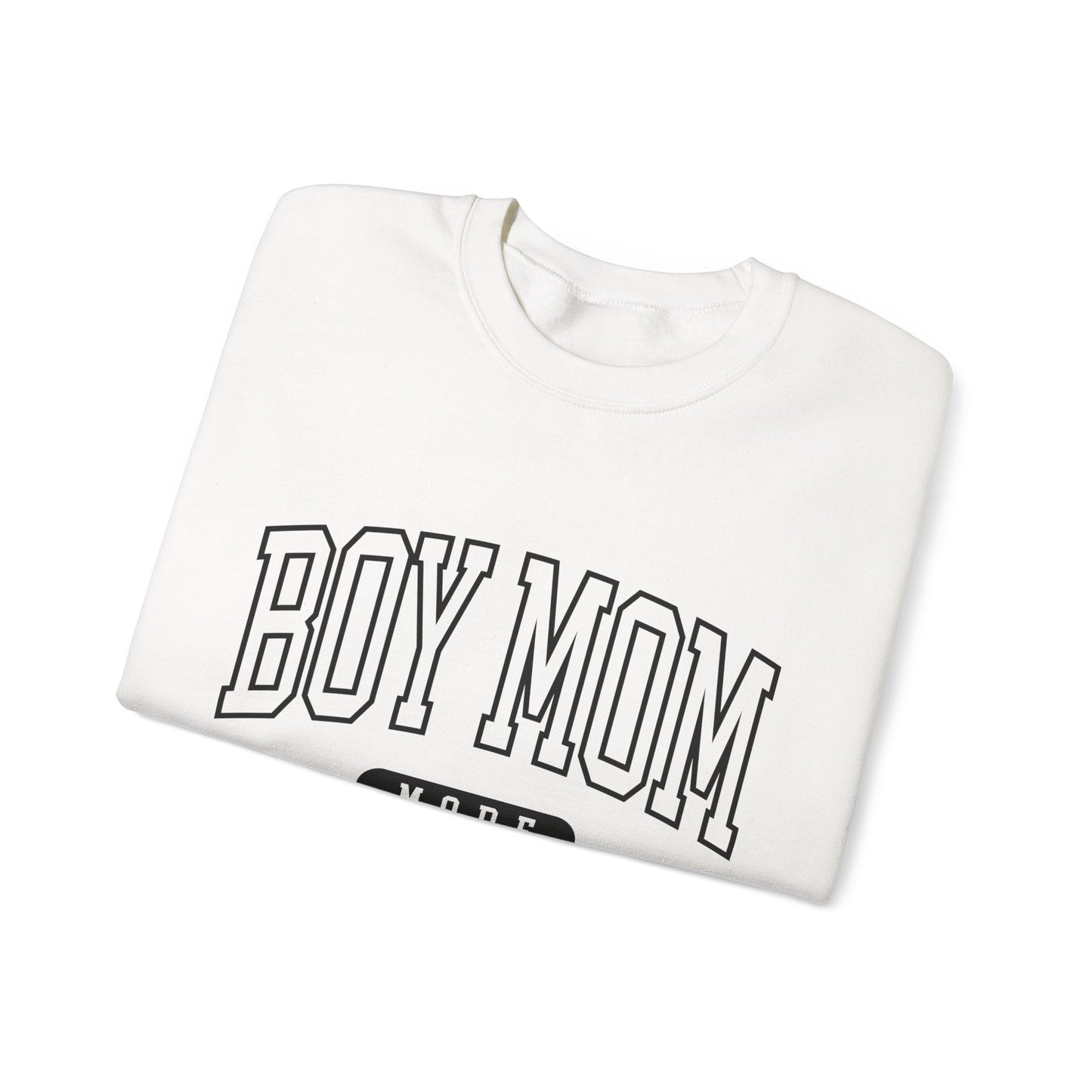 Boy Mom Crewneck Sweatshirt – "Boy Mom Mode: All Day Every Day"