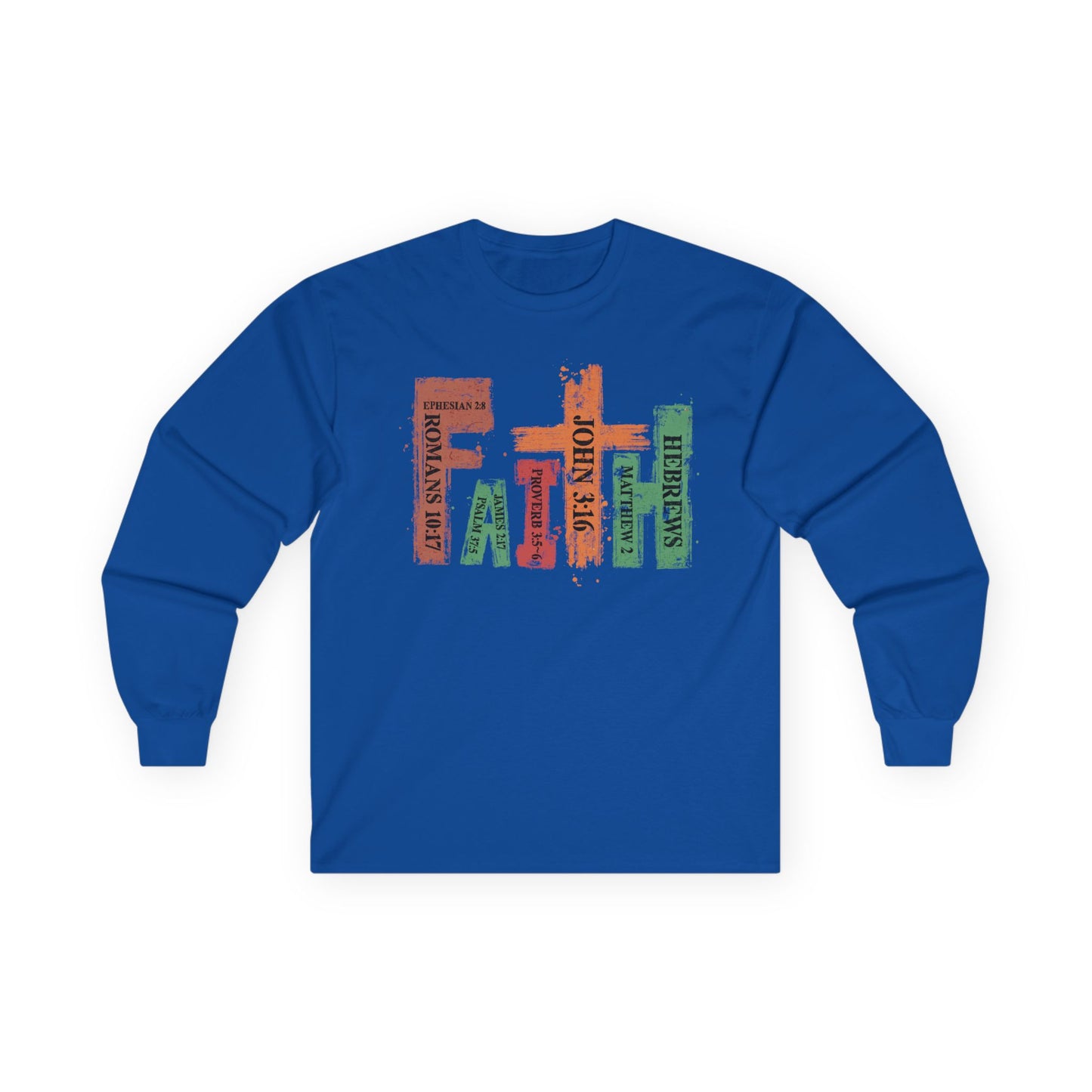 Long Sleeve Tee — Positive Christian Kids Faith Shirt