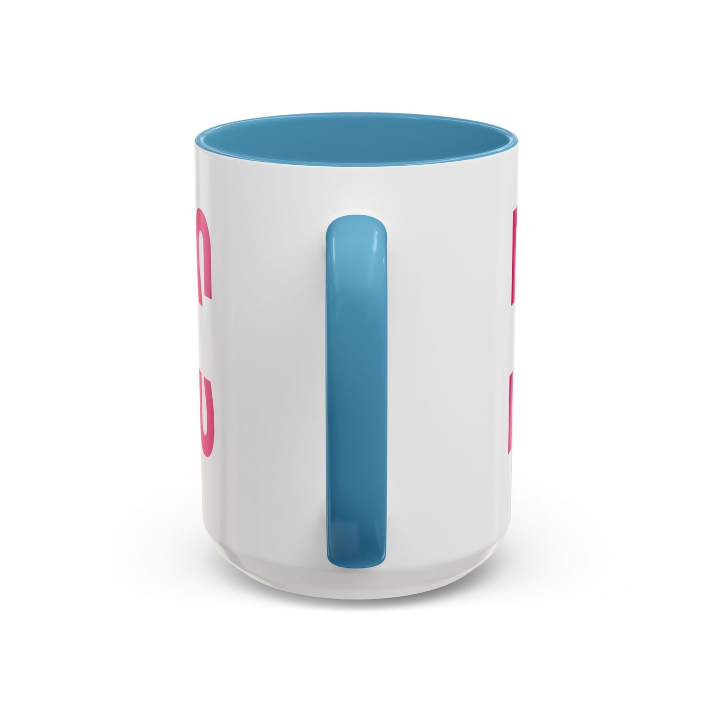 Accent Coffee Mug — "MOM" Bold Pink East Texas Mom Gift