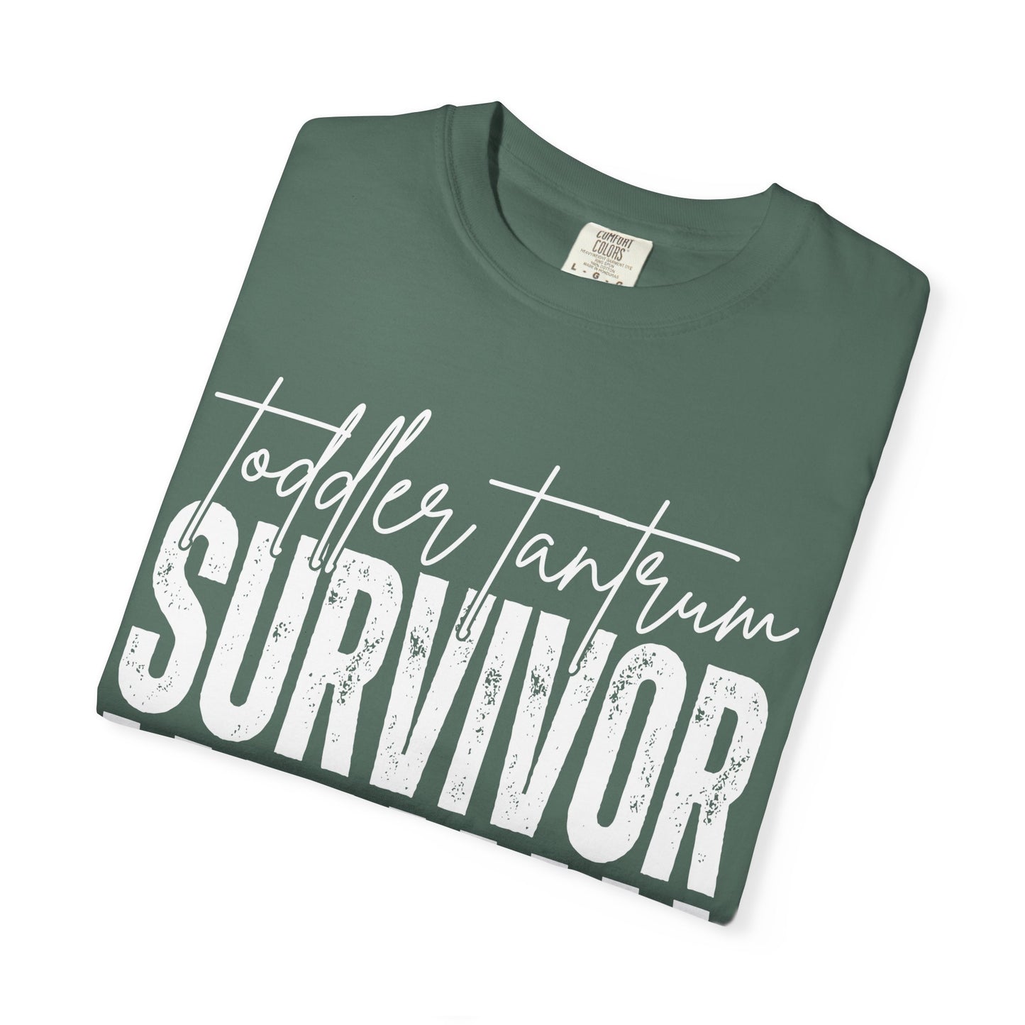 Toddler Tantrum Survivor T-Shirt -Comfort Colors