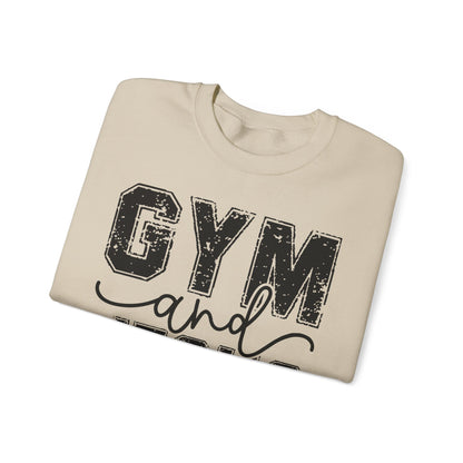 Gym and Jesus Sweatshirt — Faith & Fitness Crewneck