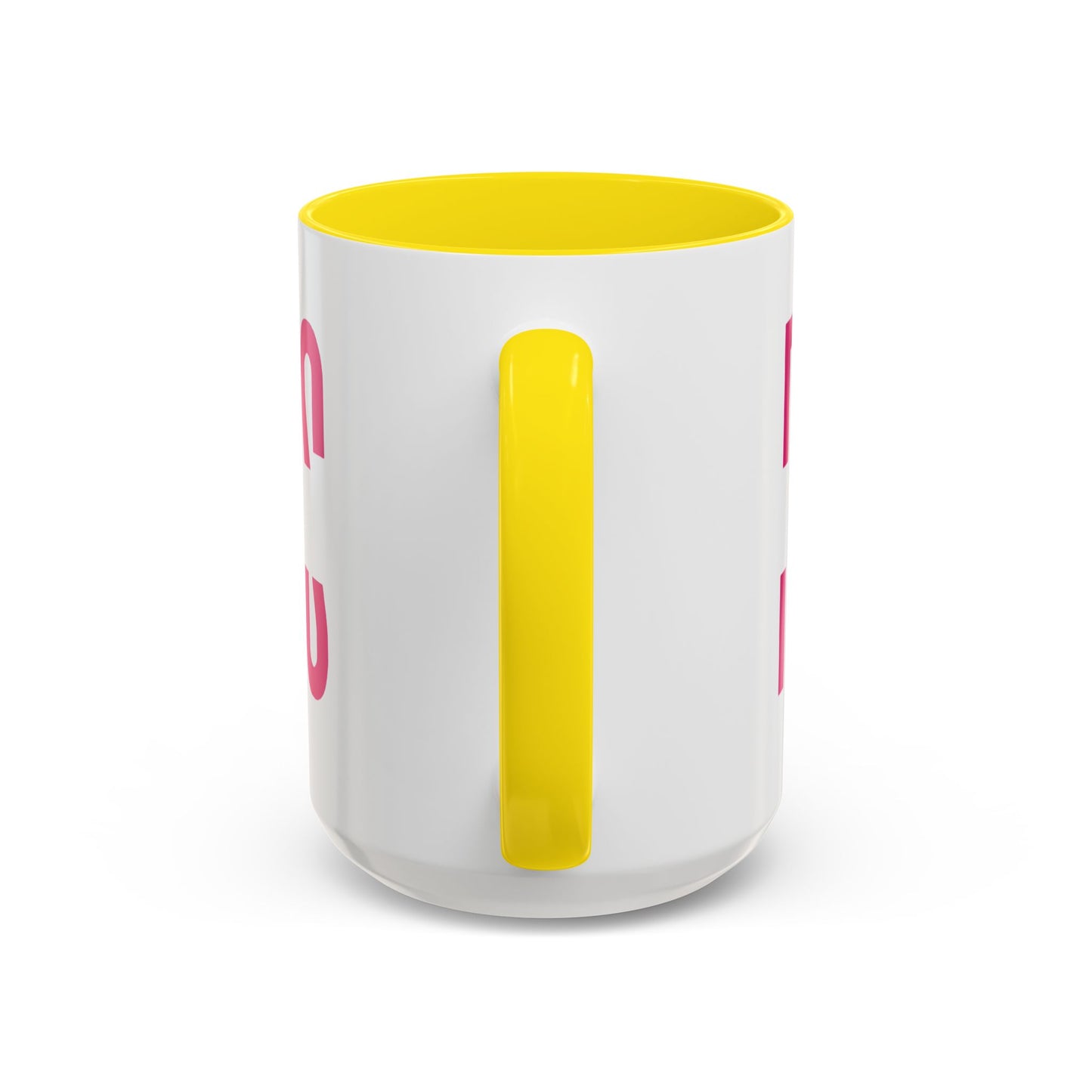 Accent Coffee Mug — "MOM" Bold Pink East Texas Mom Gift