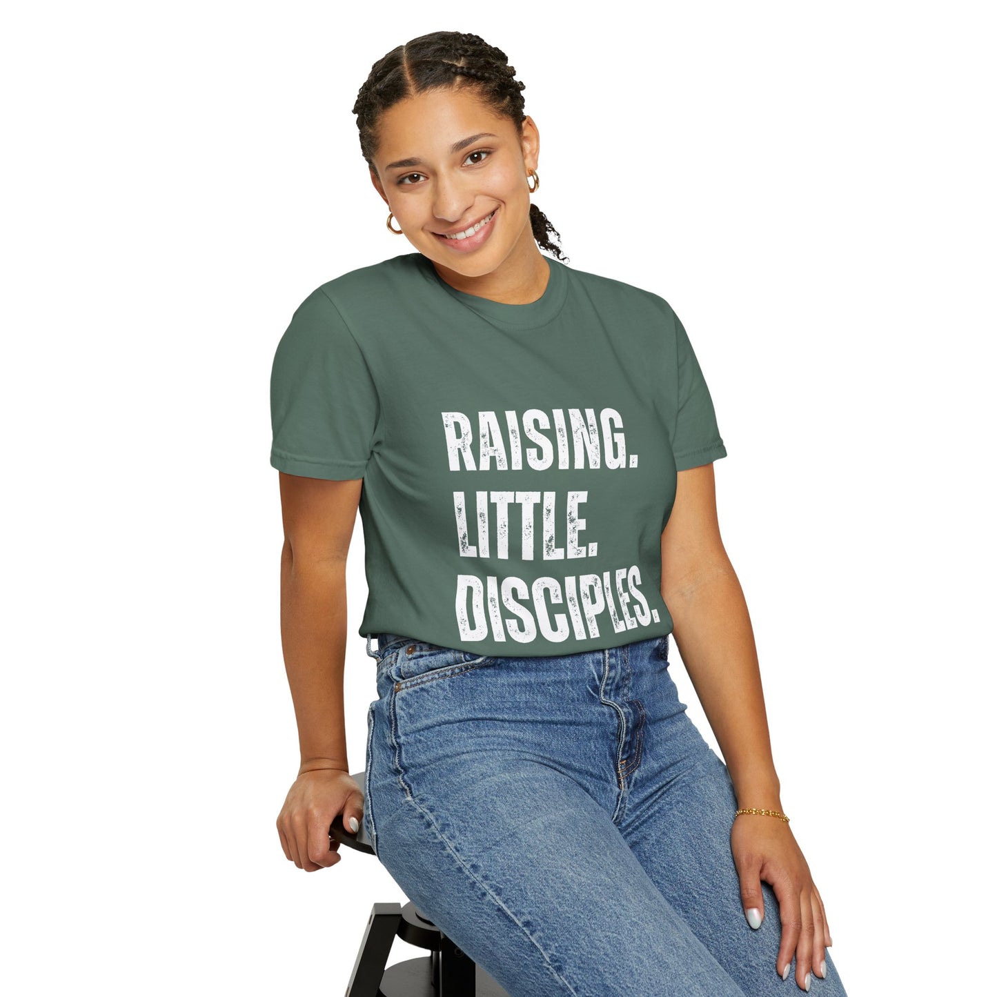 Raising Little Disciples T-Shirt — Christian Kids Ministry Tee- COMFORT COLOR