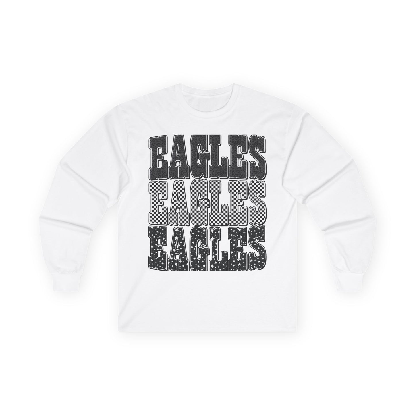 Eagles Repeating Retro Long Sleeve Tee