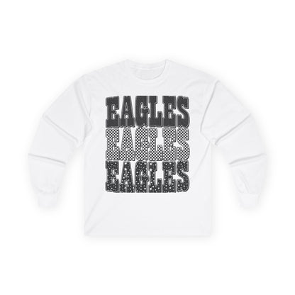Eagles Repeating Retro Long Sleeve Tee