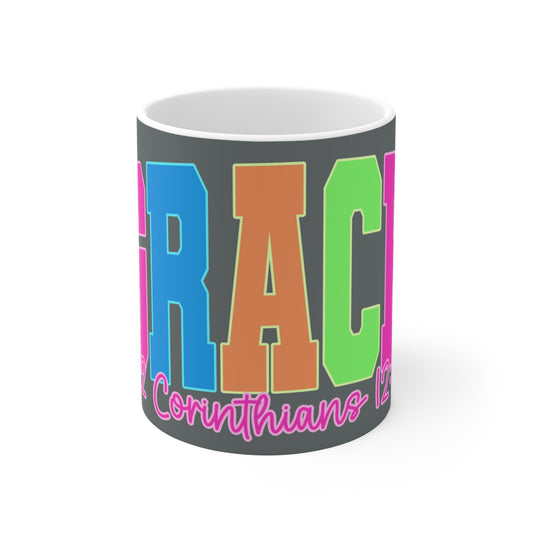 Grace 11oz Mug — Colorful Coffee Cup