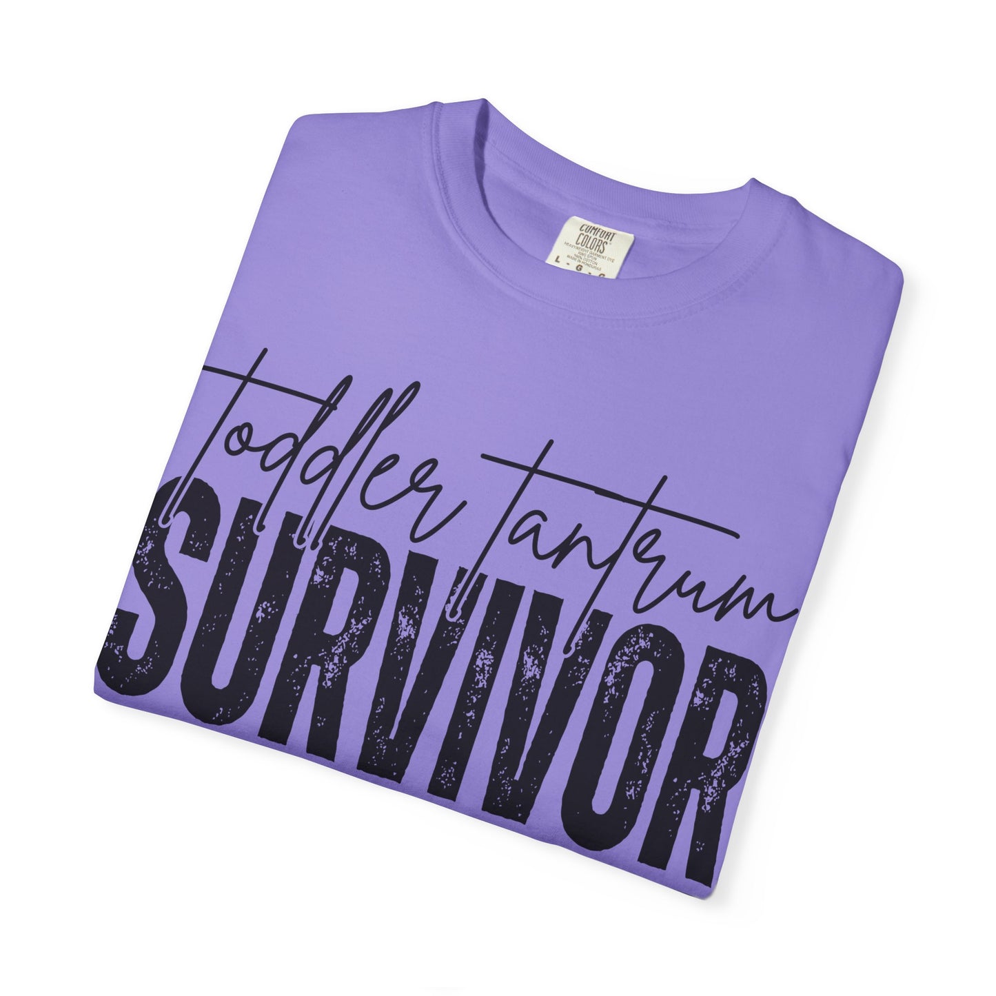 Toddler Tantrum Survivor T-Shirt -Comfort Colors