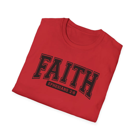 Faith Ephesians 2:8 T-Shirt — Christian Faith Graphic Tee