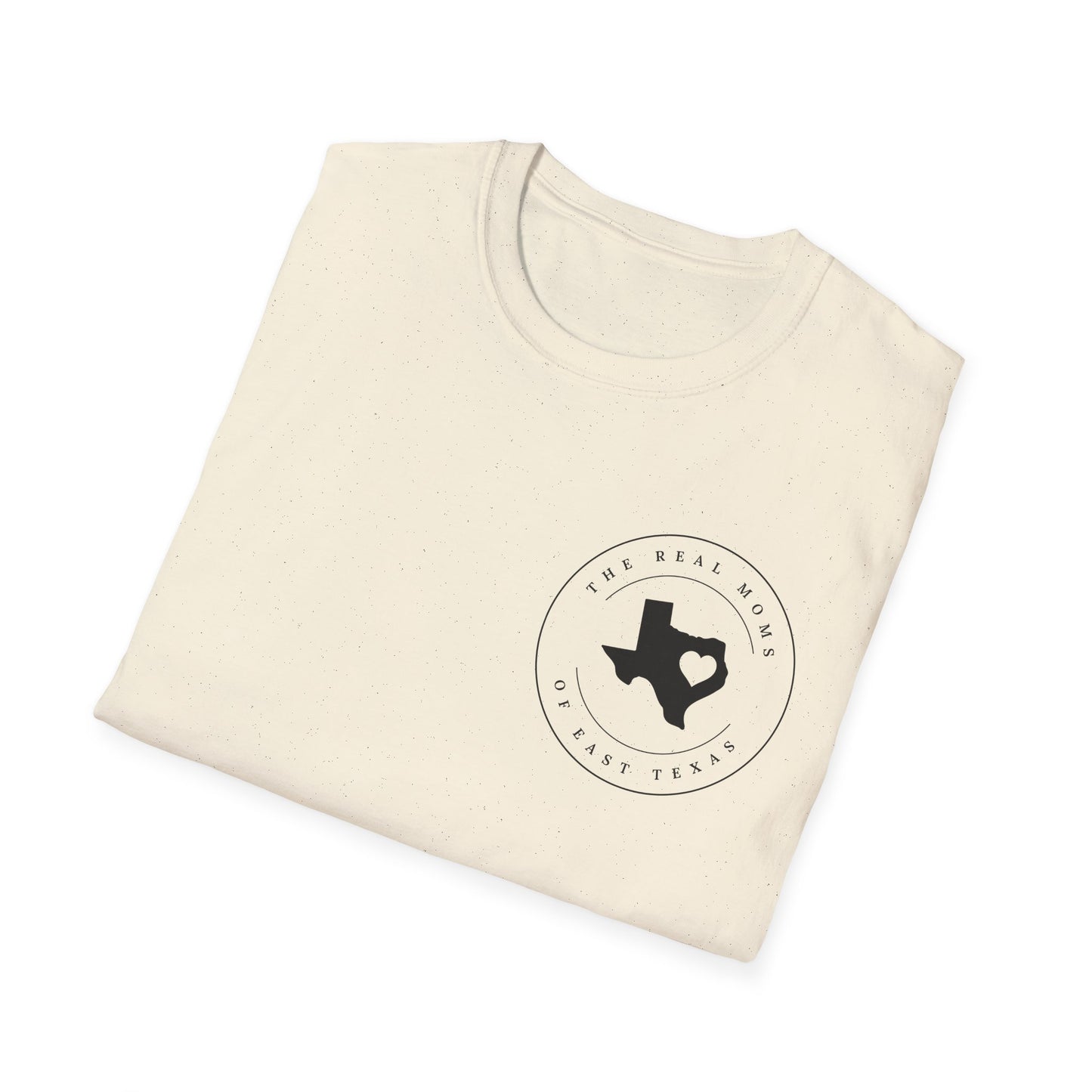 Texas Home State T-Shirt — Minimal Lone Star Outline Circle Design