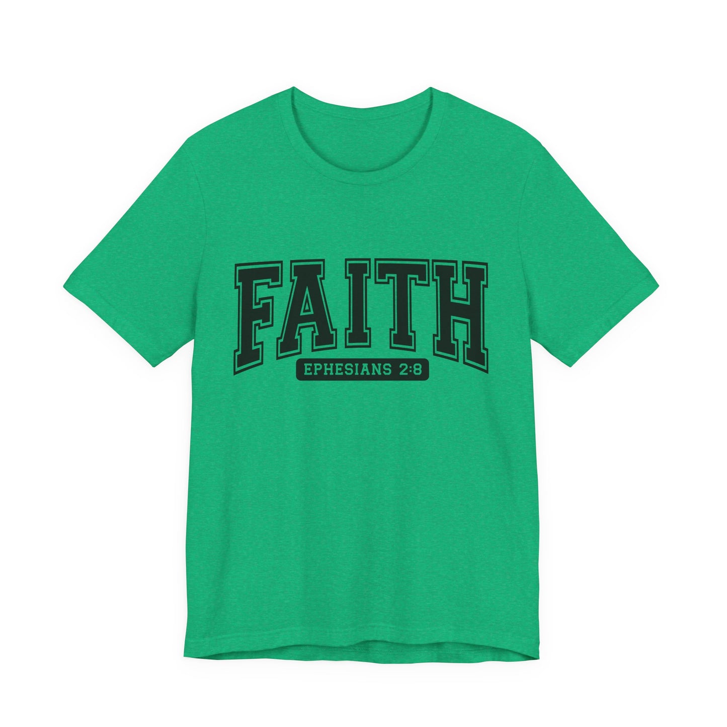 Faith Ephesians 2:8 T-Shirt — Christian Scripture Tee
